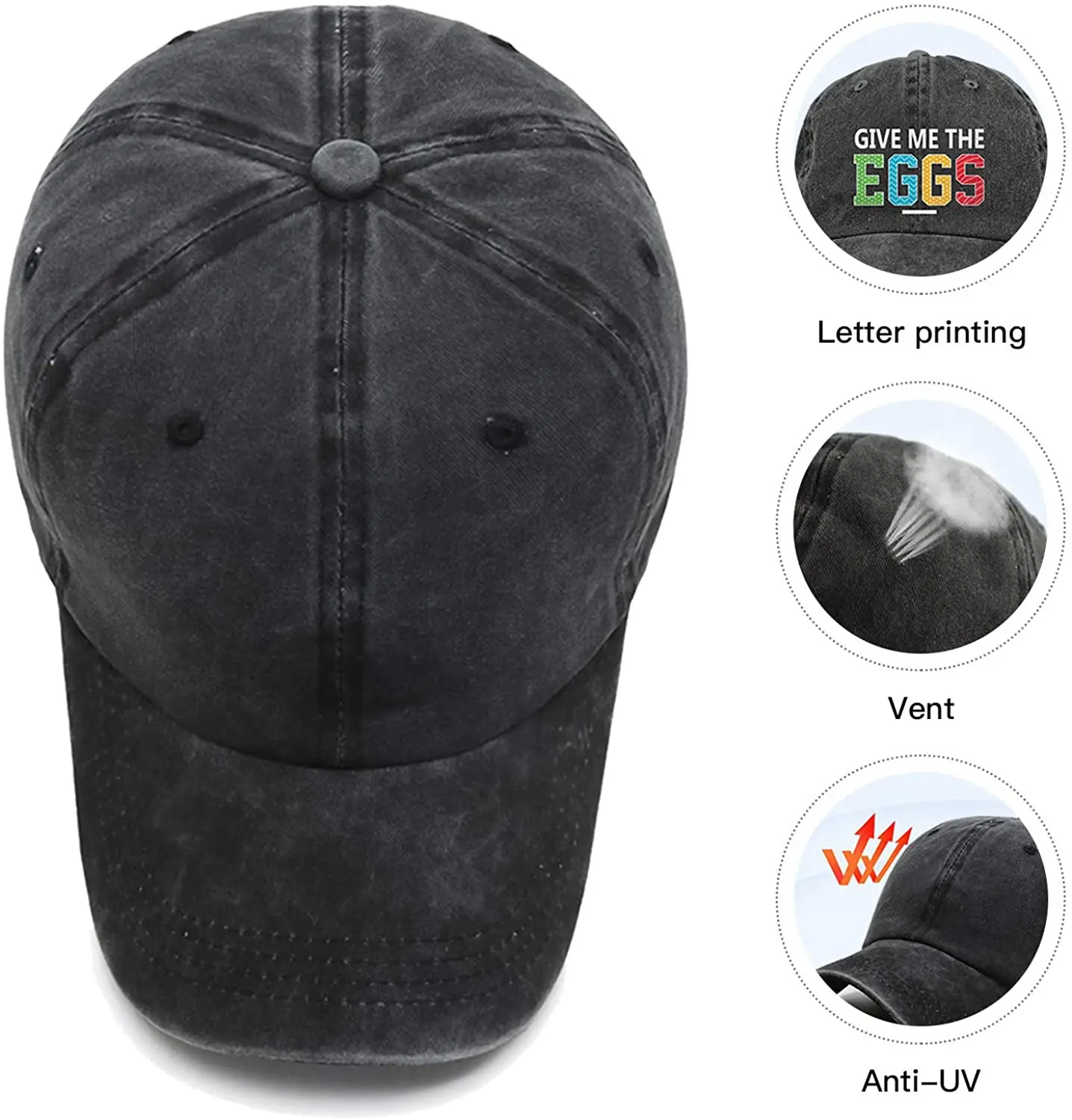 Summer Volcano Lover Geologist Scientist Magma Lava Baseball Caps Adult Adjustable Denim Cap for unisex