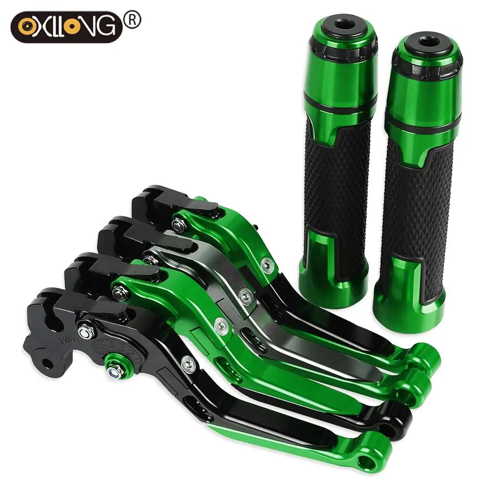 

Brake Clutch Levers Handlebar Hand Grips ends For KAWASAKI NINJA 250 300R 2009 2010 2011 2012 2013 2014 2015 2016 2017 2018 2019