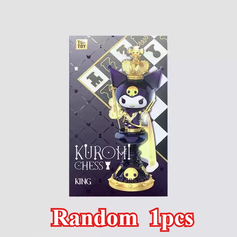 Hot new Blind Box Kuromi Chess Series Kuromi Blind Box Handmade Desktop Ornament Birthday Gift Christmas