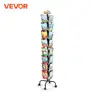 VEVOR Greeting Cards Display Rack 32 Pockets 360° Rotating Postcard Brochure Display Stand for Exhibitions Office Trade Shop 1