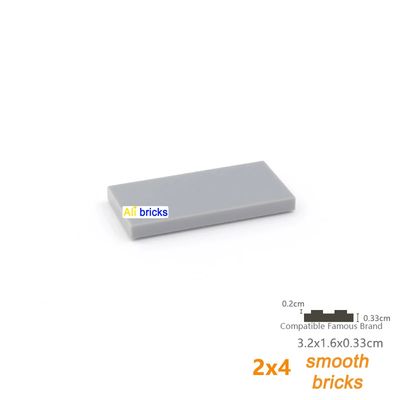 600PCS 부드러운 2x4 대량 빌딩 블록 피규어 벽돌 교육 크리 에이 티브 플라스틱 장난감 어린이 크기 87079 호환