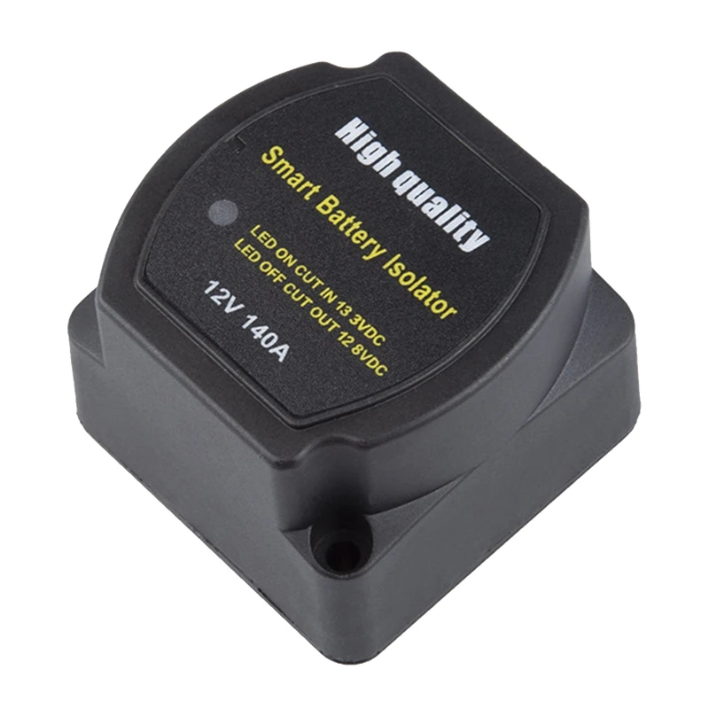 

G99F Dual Battery Smart Isolator 12V 140 Amp Voltage Sensitive Relay VSR Smart Switch for Car ATV UTV Boats RV