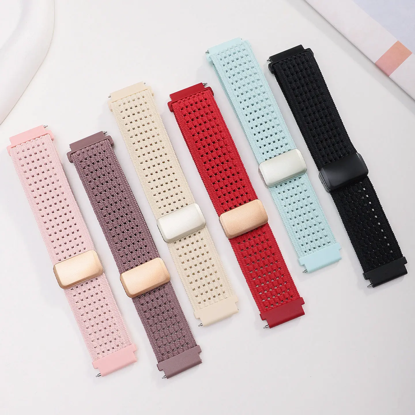 Braided Magnetic Bracelet Watch Strap - Universal 20mm/22mm Band