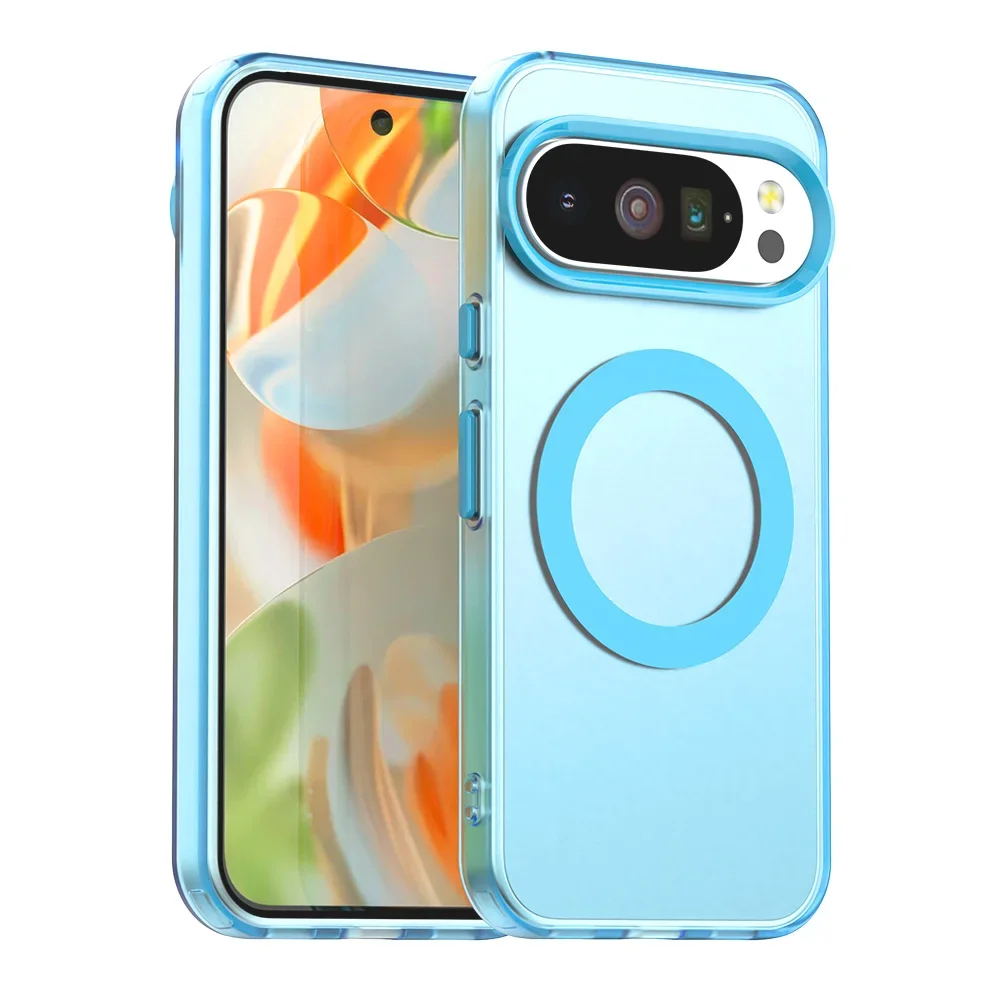 Matte Candy Color Magnetic Frosted Soft TPU Cover