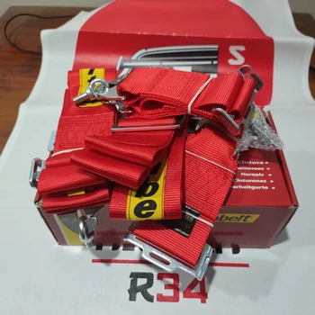 Cintura di Sicurezza da Corsa SA a 4 Punti, 3 Pollici, Cintura di Sicurezza per Auto da Corsa di Alta Qualità, Imbracatura per Rally con Sgancio Rapido Camlock