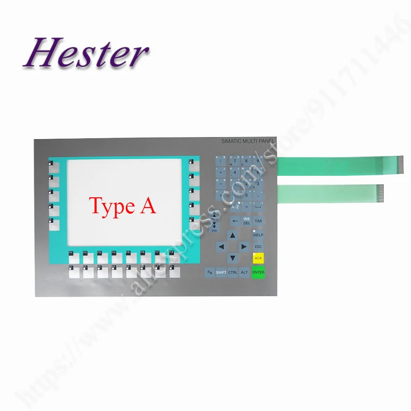 6AV6 643-0DB01-1AX0 MP277용 멤브레인 키보드 6AV6643-0DB01-1AX0 MP277 8인치 멤브레인 스위치용 8인치 멤브레인 키패드