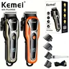 Kemei KM-PG1990A - Sleek Cordless Hair Clipper - Precision Electric Hair Trimmer for Men with Professional Barber Results 1