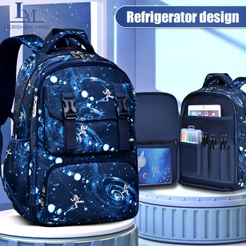 Zaino ergonomico Comfort Spinal Support, per borse per libri per bambini primari e secondari Borsa leggera per ragazzi 1