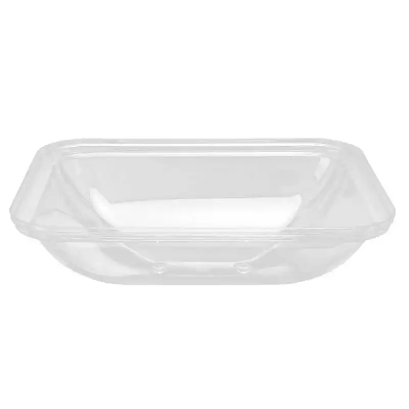 Splatter Cover Clear Transparent Acrylic Dustproof Rectangle Shape Convenient Practical Home Plate Covers for Kitchen Food Cover