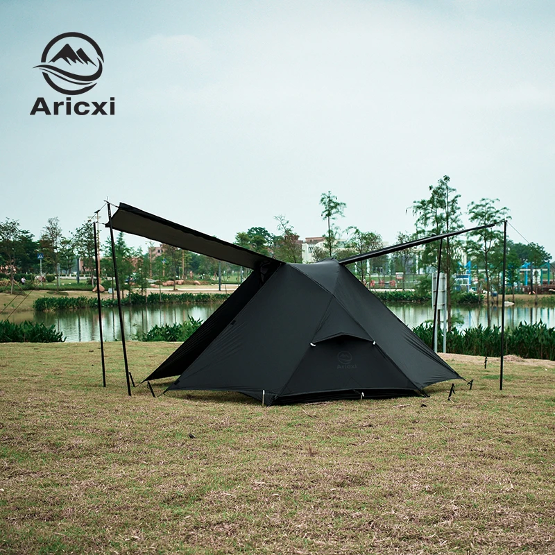 最終値下げ Aricxi 1人用テント ブラック
