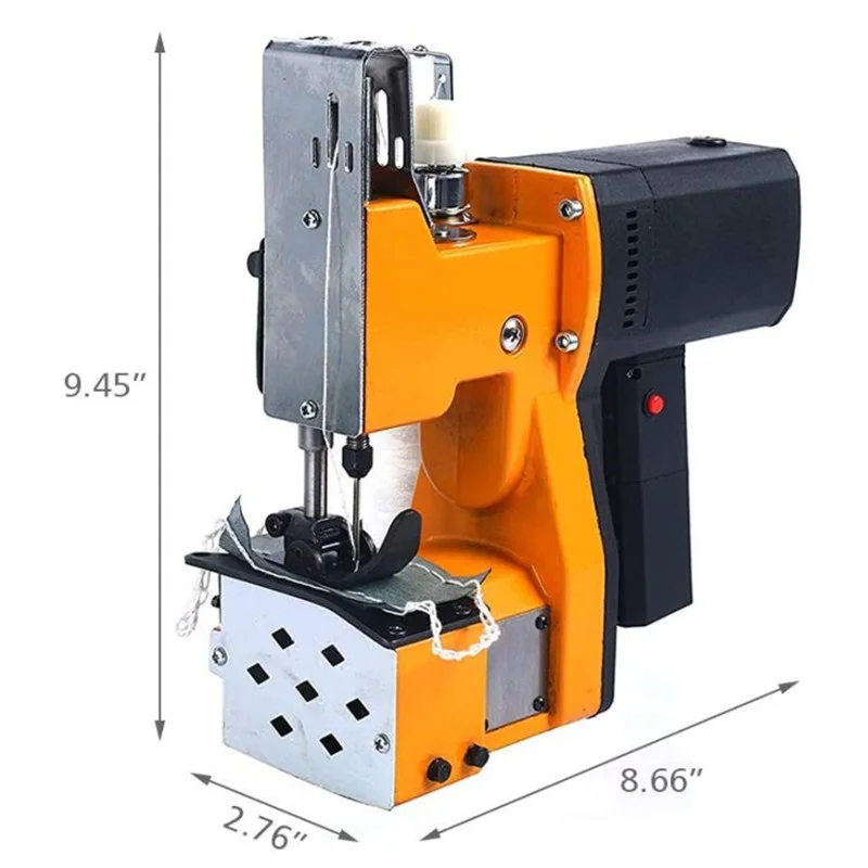 Automatic Woven Bag Packaging Machine Portable Sewing Machine Electric Stitching Machine Woven Bag Sealing Packaging Machine EU 6