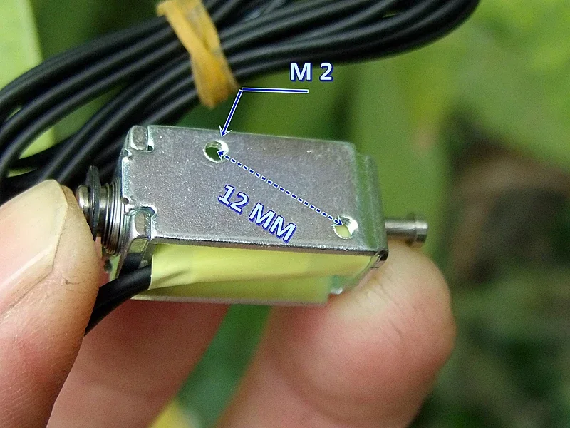 Push Pull Electromagnet DC 3V/5V/12V 4mm Stroke