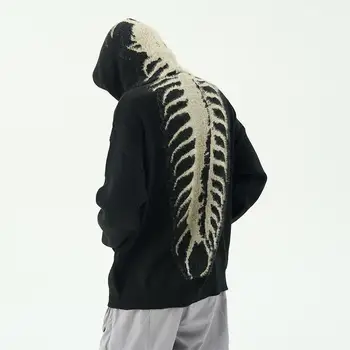Baggy Hooded Sweater Jumper 2