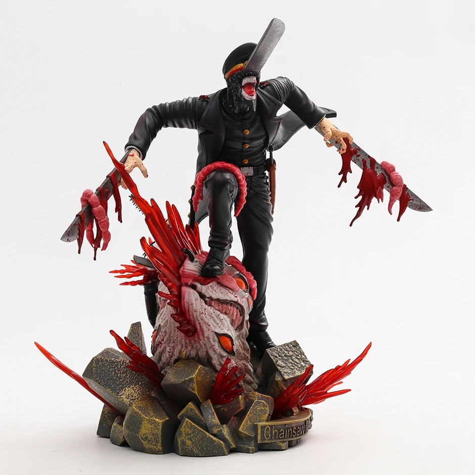 

Chainsaw Man Samurai Sword Figure Doll PVC Desktop Toy Model for Colletible