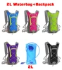 Environmental Cycling Water Bag Knapsack Kit Travel Sport Water Bladder Packsack 2L Hydration Backpack Running Waterbag Rucksack 1
