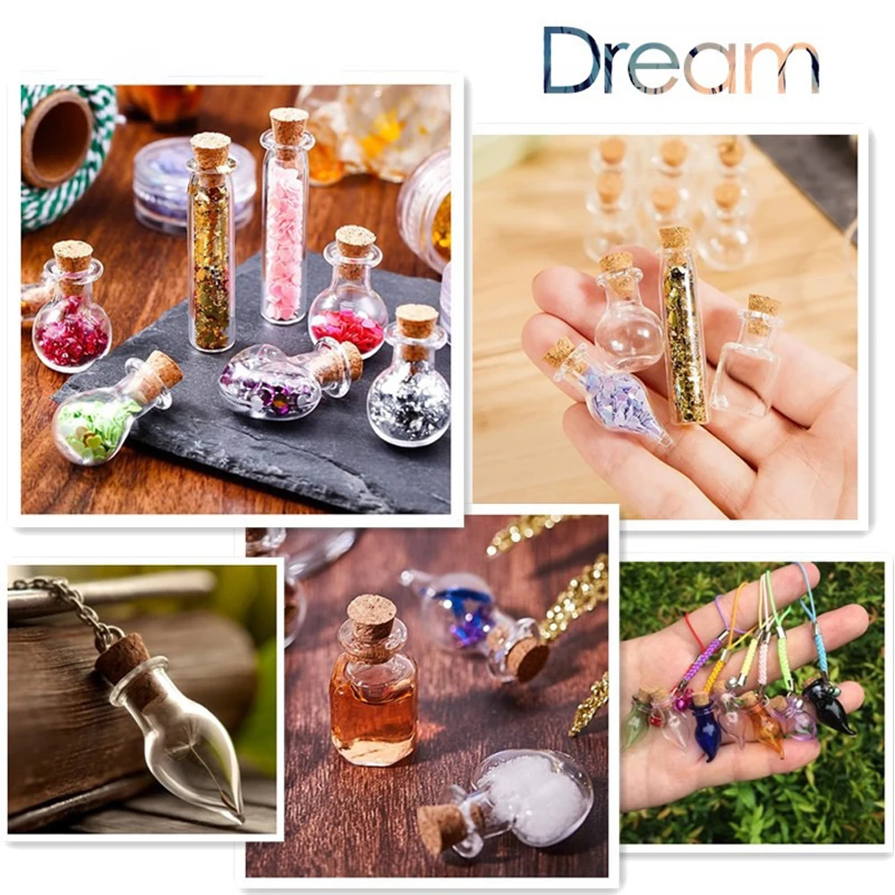 10pcs Drift Bottle Wishing Bottle DIY Gift Perfume Essential Oil