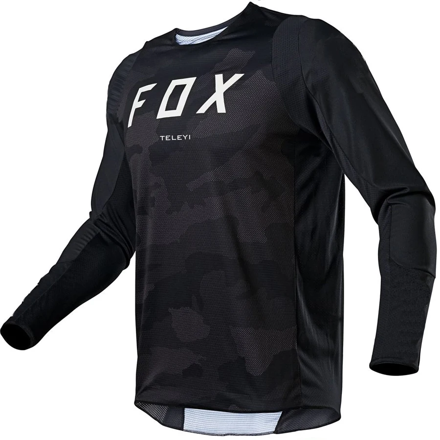 2021 Delicate Fox Revn Blue Steel Jersey Motocross MX MTB DH Mountain  Downhill Dirt Bike Off Road ATV Shirt for Men
