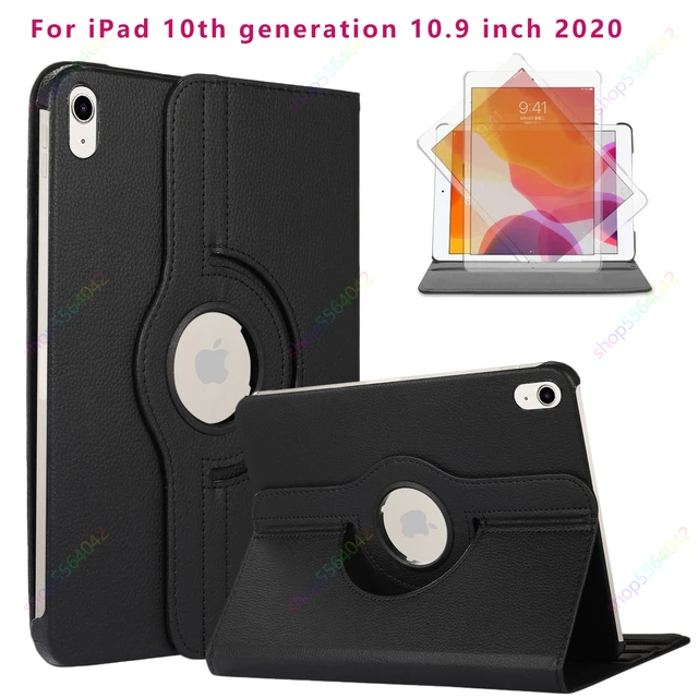 Coque iPad 2022 (10,9 pouces) - Coque iPad 10ème génération - bibliothèque  rotative 