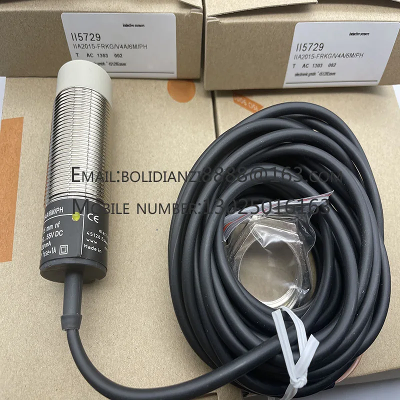 

New proximity switch sensor II5729 IIA2015-FRKG/V4A/6M/PH In stock