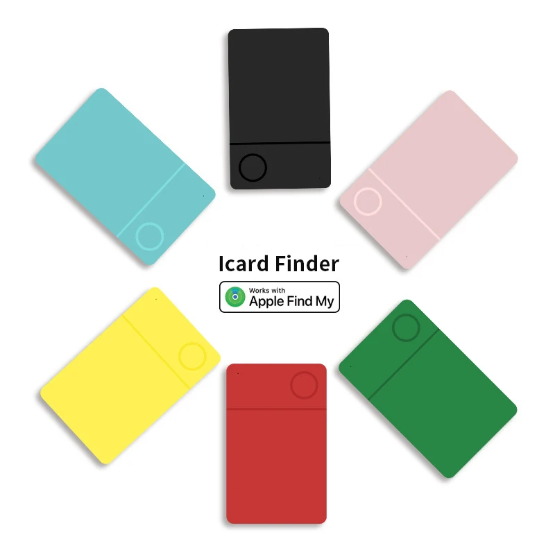 Wireless Icard Finder for Apple Find My App Controlled Bluetooth Globally Tracking Smart Tag Droppshipping Document Locator