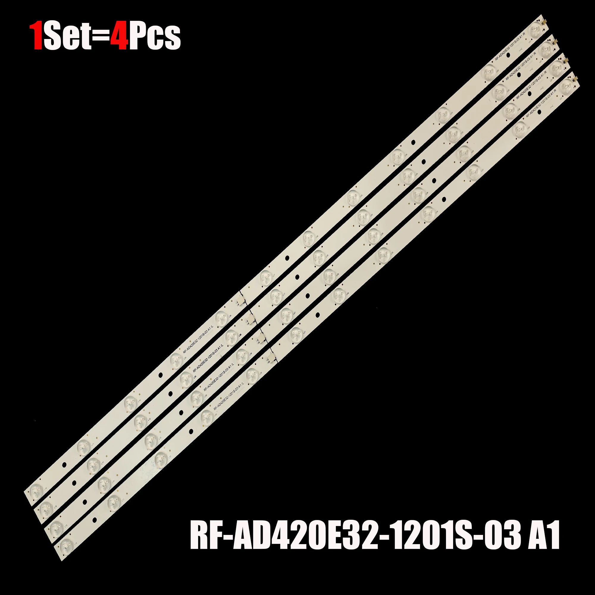 Led Backlight para 42 tv Rf-ad420e321201s03 a1 para Skeytech St4230 Sanyo Le106s16fm Cx420dledm Le106n11sm V420hj2-p01 Novo