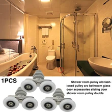 

Double Shower Door Rollers Shower Door Rollers Sliding Rollers Bathroom Door Shower Replacement Shower Roller 25MM
