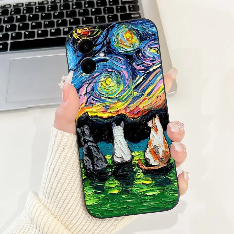 Cute Astronaut Unicorn Silicone Soft Case with Camera Lens Protection