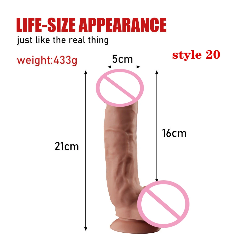 Silicone Realistic Dildo Adult Sex Toys