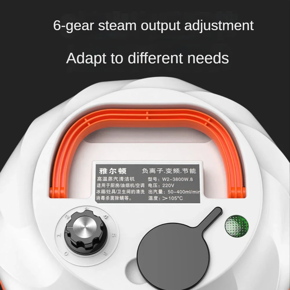 High Temperature Handheld Steam Cleaner 3800W/248°F  220V Steamer Cleaner For Home Car Cleaning Sterilization, Anti Dry Burning 4