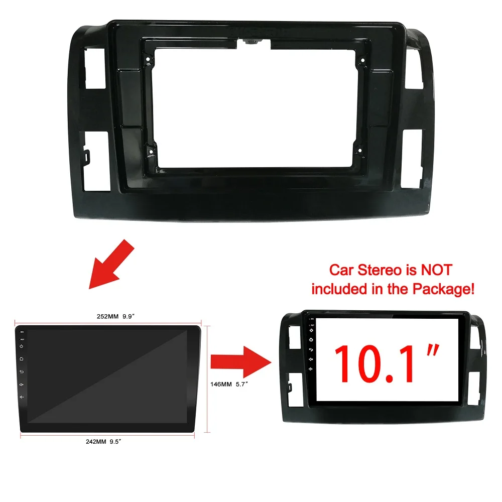 TOYOTA Previa / Estima/ Tarago 10.1-2006  2015 ġ 2din ڵ þ ׼, ׷ г  Ʈ ġ ŰƮ DVD 