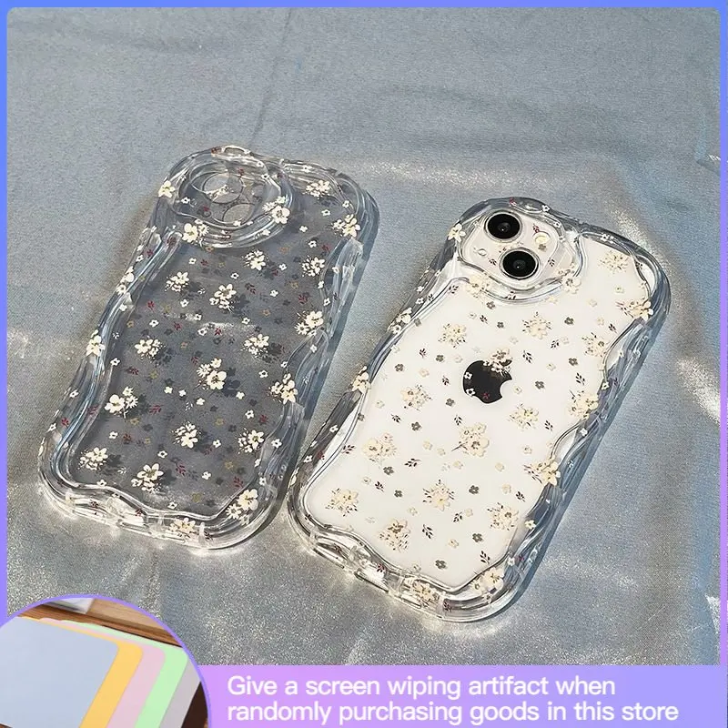 

Роскошная прозрачная маленькая искусственная кожа премиум-класса подходит для IPhone14 12 11 13Pro 13promax 7 8 6 Противоударная защита от падения