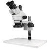 Simul Focal Industrial Trinocular Stereo Microscope Digital Magnification Continuous Zoom 7X - 45X For Phone Repair Soldering 2