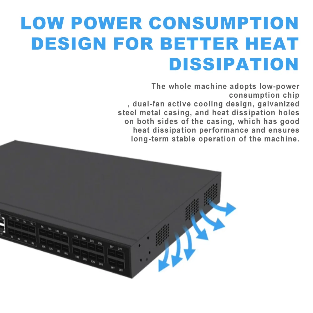 HICOMDATA 기가비트 이더넷 관리 스위치, 인터넷 네트워크 데스크탑 스위치, 2GF4GE, 2GF8GE, 6, 10, RJ45, Sfp 포트, 1000M