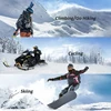 Fleece Ski Five Fingers Gloves Touch Screen Gloves Winter Non-slip White Warm Riding Gloves Thickened Waterproof Sports Gloves 5