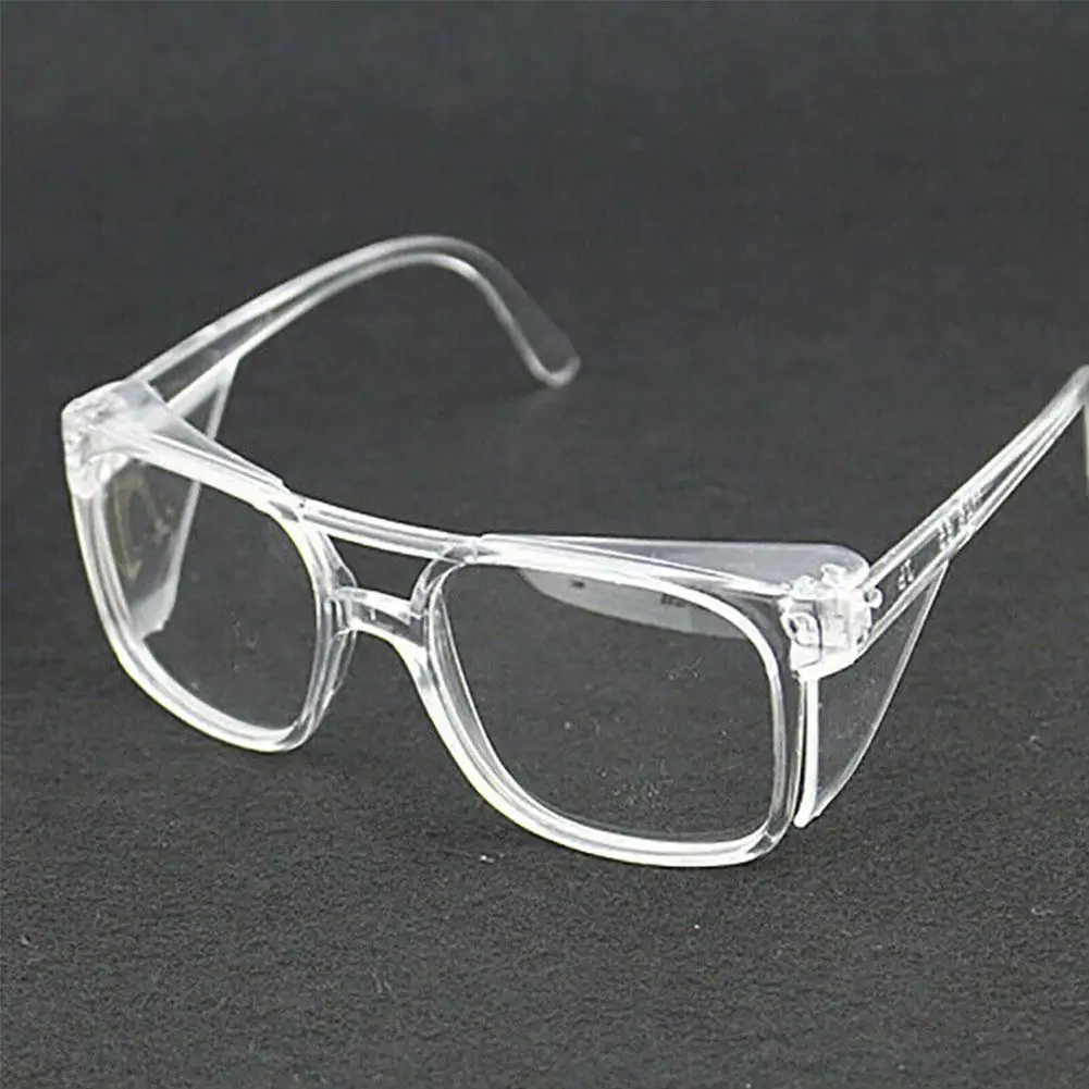 Protective Goggles Protective Glasses Protective Eye Mask Clear Vented Safety Glasses For Work Eye Protection Anti Lab Fog Glasses Dust-proof Industrial Safety Lenses Security Protection