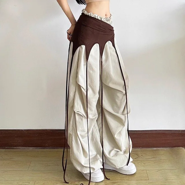Jupes à franges féeriques pour femmes, Harajuku, voir Streetwear, jupe à bandes irrégulières, Sexy, Grunge, tendance, esthétique Y2k, 2025 1