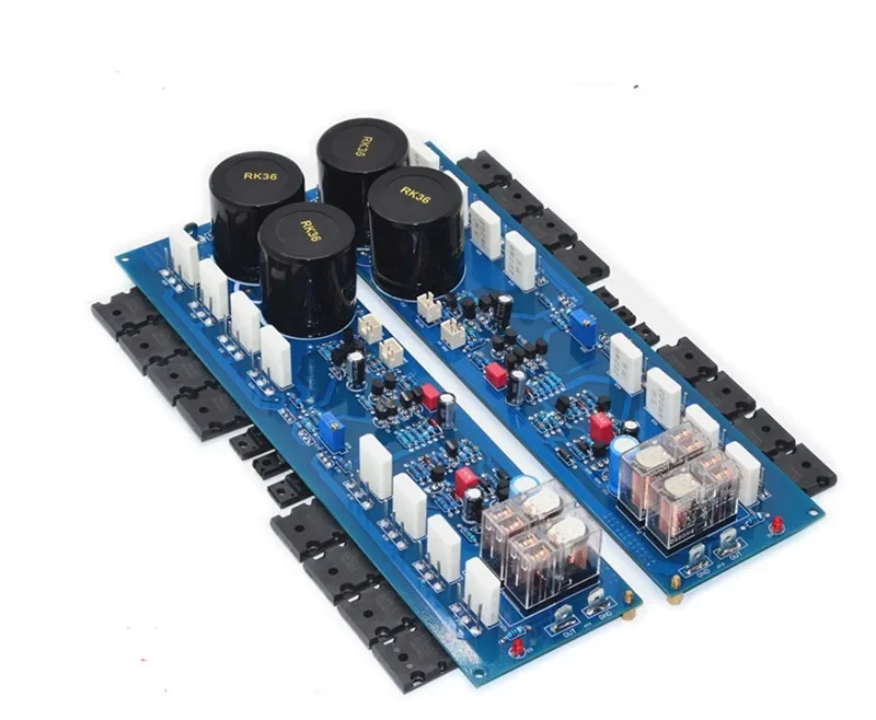 하이파이 고출력 클래스 AB 홈 오디오 앰프 보드, TTC5200 TTA1943, 500W + 500W