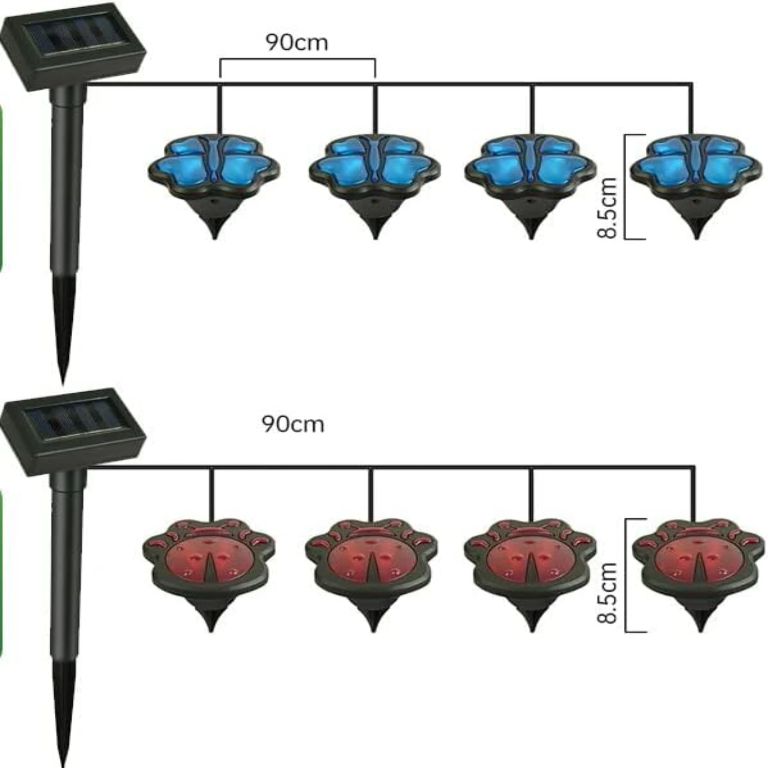 Transform your outdoor space with the elegant, stylish, and pet-friendly solar lawn lamp from PAN. This courtyard outdoor lamp n
