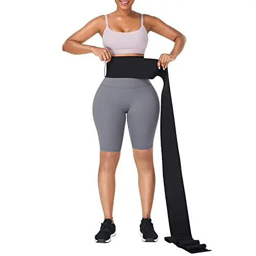 Waist Trainer for Women Snatch Bandage Tummy Sweat Wrap Plus Size