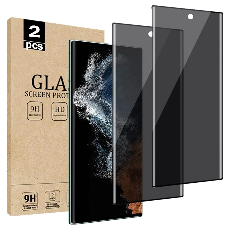 Privacy Screen Protectors for Samsung Galaxy S23 Ultra Tempered Glass