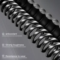 2Pc Strength Training Bar Ergonomic Fitness Grip Bar Biceps Triceps Strengthener Spring Arm Strength Expander Arm Muscle Trainer 5