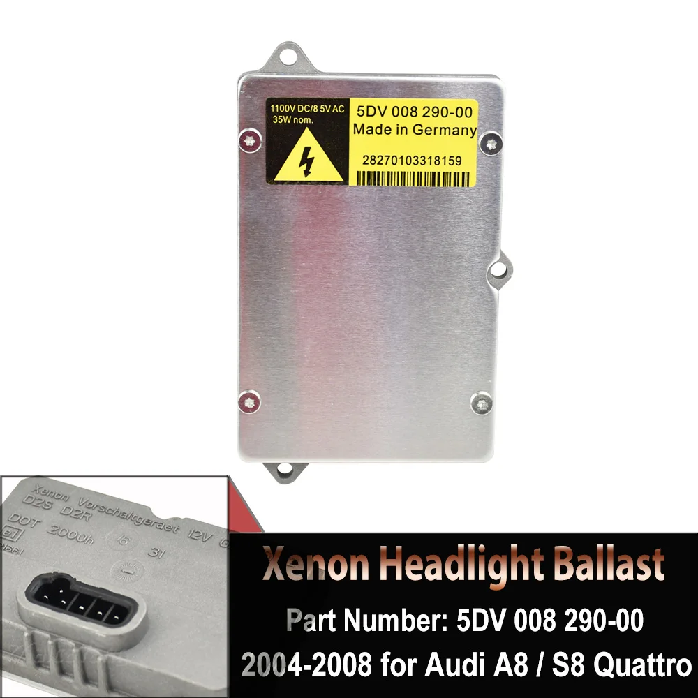 

5DV 008 290-00 5DV00829000 5DV008290-00 ксеноновый балласт для фар D2S D2R 4E0907476 63126907488 A0028202326 C2S015079 12790592