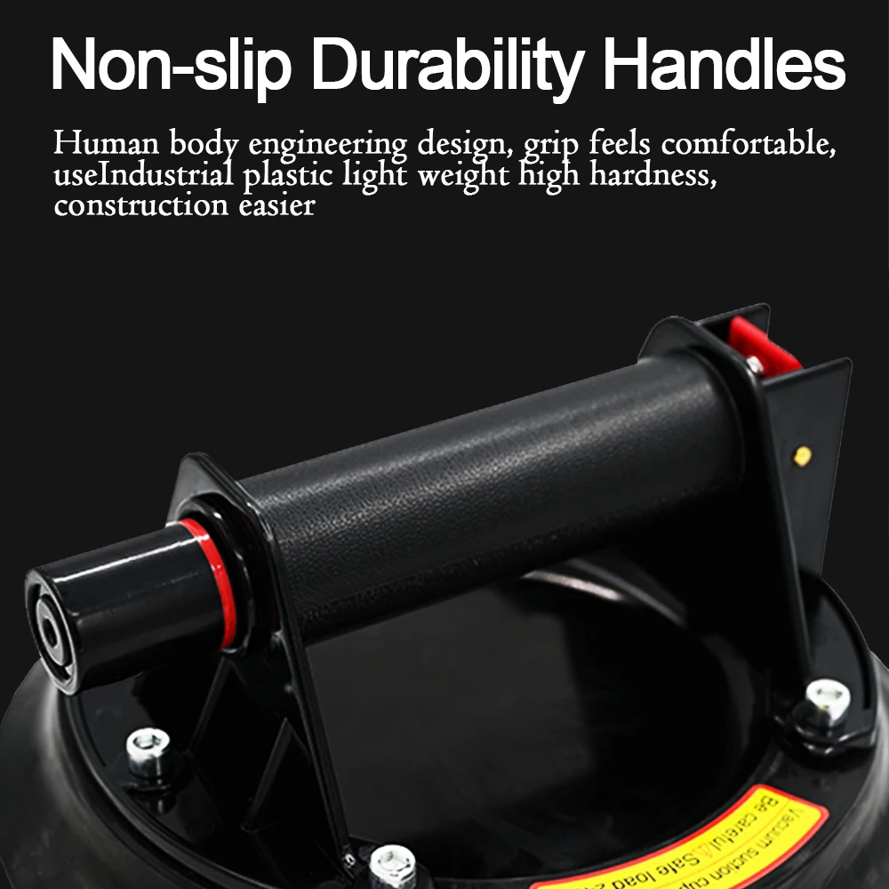 8 Inch Vacuum Suction Cup Maximum 250kg Air Pump Vacuum Suction Cups Powerful Heavy-Duty Strong Hand Pump Sucker Lifted