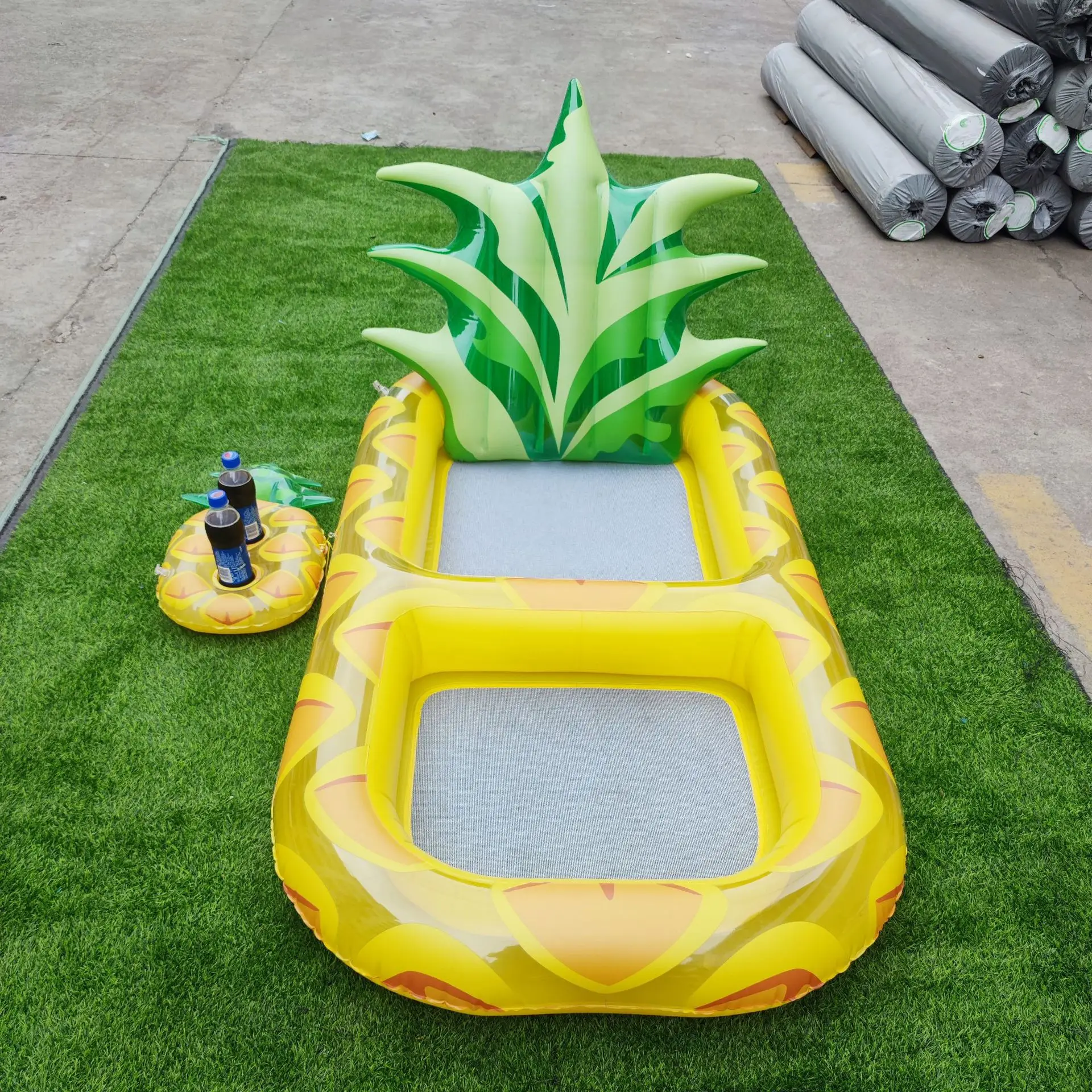 Inflatable Toys Accessories Summer Beach Party Play Inflatable Ride-ons Inflatable Water Float Floating Water Mat