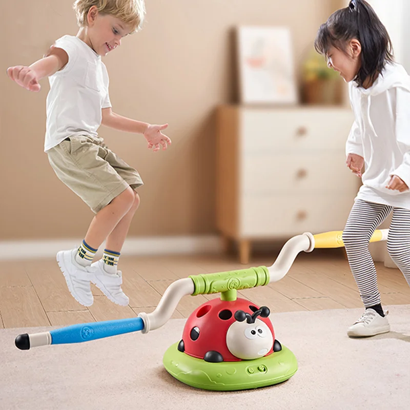 3-In-1 Kid Skipping Rope Machine Ferrule Game Adjustable Sport Machine Somatosensory Training Toy Indoor Outdoor Sport Equipment 3