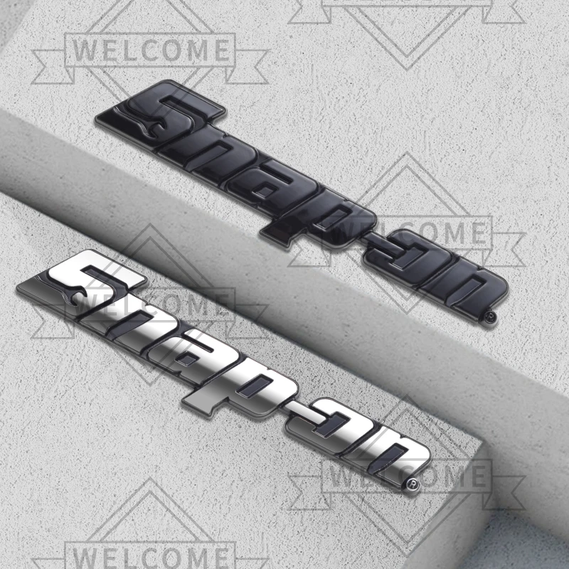 3D 20cm 스티커 스냅온 공구 상자 라벨링 엠블럼 자동차 바디 레터 배지 장식 액세서리