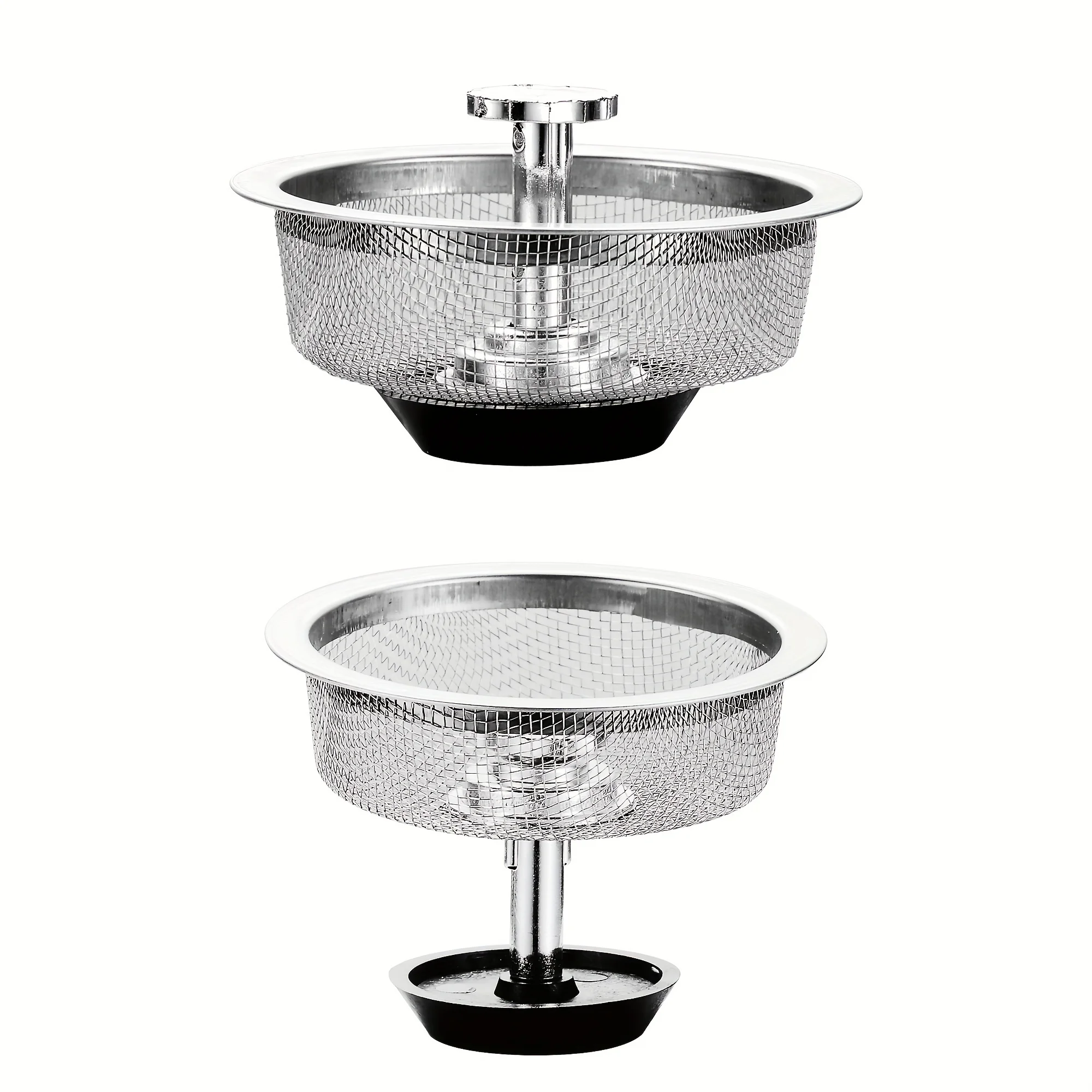 1pc Sink Filter Plug Upgrade Kitchen Sink Stainless Steel Water Filter Strainer Accessories