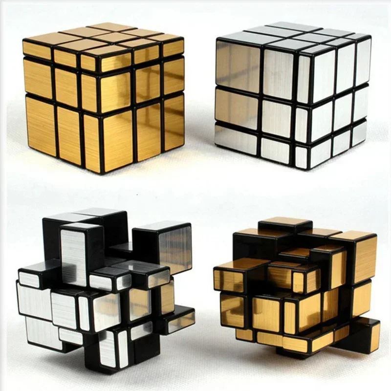 Neo Magic Mirror Cube Gold Silver Professional Speed Cube Puzzles Educational Toys For Children Adults Gifts