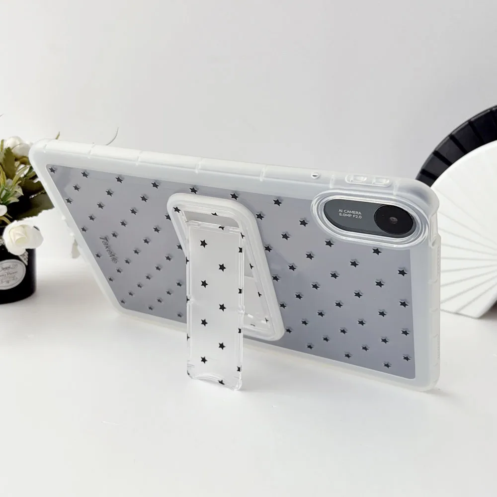 Transparent Shockproof Printed Stand Tablet Protective Case