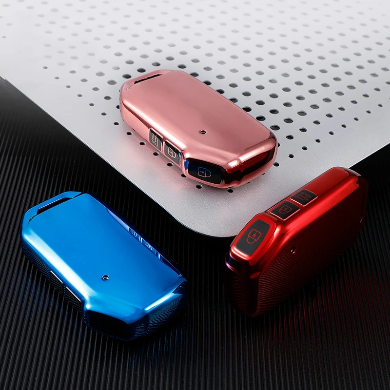 Premium Leather Key Case Cover